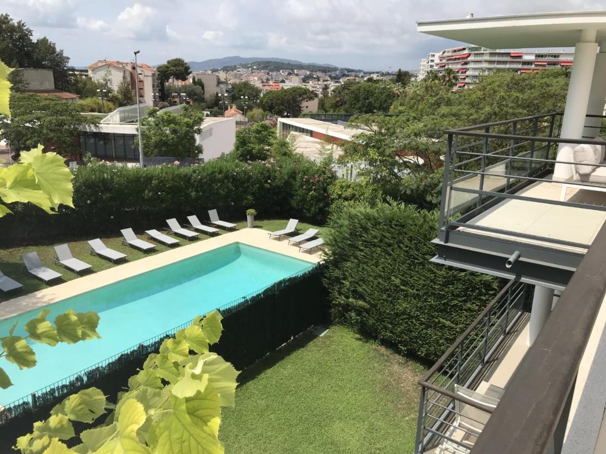 Appartement Montfleury, 2 Terrasses, 2 Chambres , 2 Sdb , Pkg Prive Piscine, 15 Min Walk To Croisette Beach And Palais Des Festivals Cannes Eksteriør billede