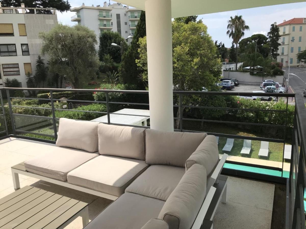 Appartement Montfleury, 2 Terrasses, 2 Chambres , 2 Sdb , Pkg Prive Piscine, 15 Min Walk To Croisette Beach And Palais Des Festivals Cannes Eksteriør billede