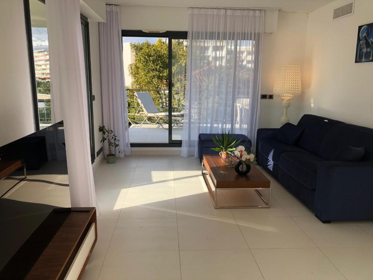 Appartement Montfleury, 2 Terrasses, 2 Chambres , 2 Sdb , Pkg Prive Piscine, 15 Min Walk To Croisette Beach And Palais Des Festivals Cannes Eksteriør billede